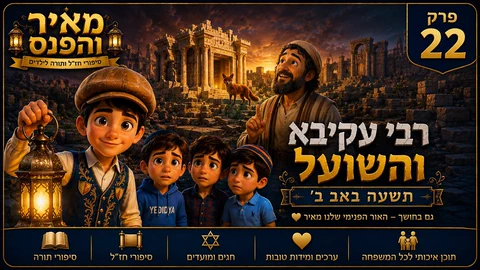 תמונת הפרק השועל ורבי עקיבא